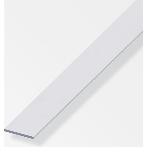 Alfer aluminio barra plana 25x2mm longitud 1m plata - 01012