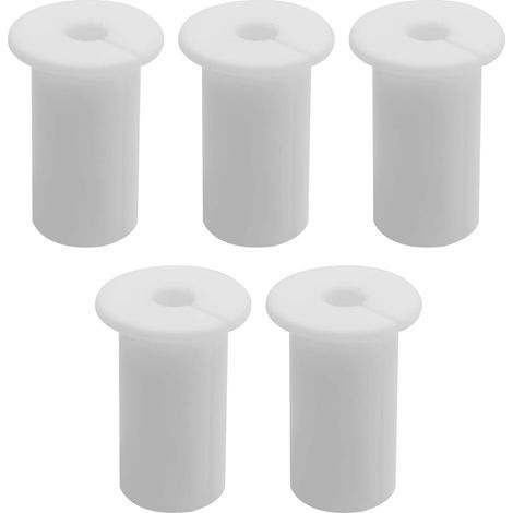 5er-Pack Wanddurchführungen für Starlink - Für 2,54 cm Wandöffnung - Kabeldurchführung - 2,54 cm Wandöffnung - Für Starlink-Kabelrouter und Ethernet-Adapter (weiß) (1/5)