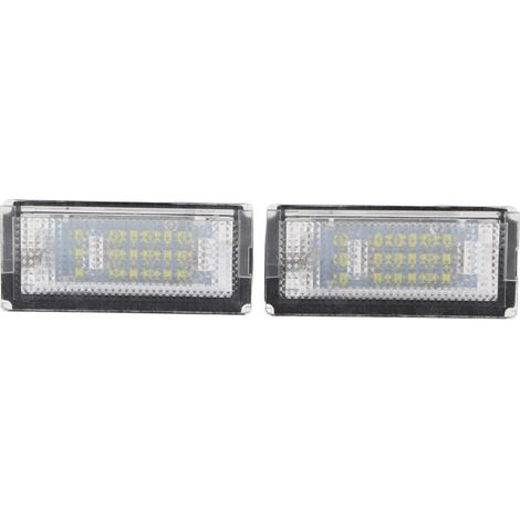 Luz LED para matrícula Tbest 6000K de 18 perlas, lámpara digital súper brillante, ajuste directo para Mini ONE R50 2001 2006 S R53 Convertible R52 2004 2008 OEM (DC12V). (1/5)