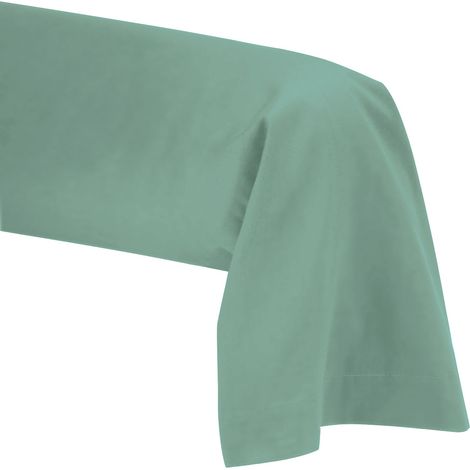 Taie de Traversin 45 x 185 cm - Vert tilleul - 100% coton 57 Fils (1/3)