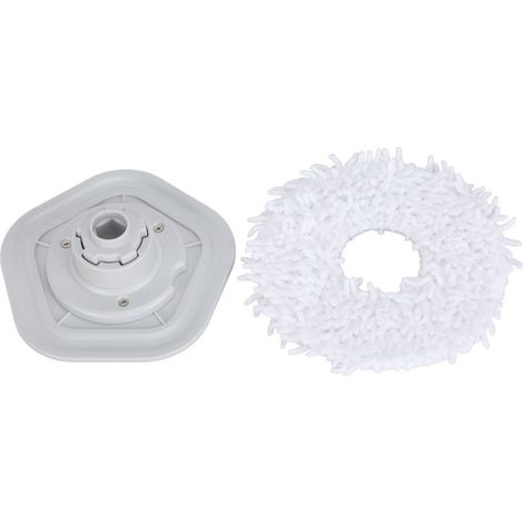 Vacuum Cleaner Rag Accessories Replacement Spare Part Cleaning Mop Rag with ABS Rotating Tray for Dreame W10 Pro (1/5)