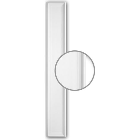 Fût de pilastre 122040 Profhome Élement décorative style Néo-Classicisme blanc