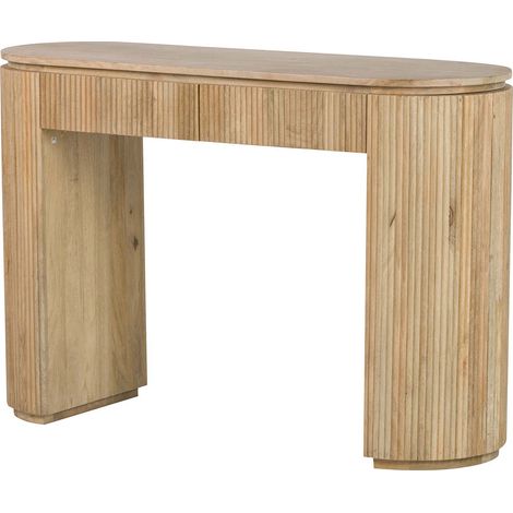 Consola Madera Mango Marron Myra 120X40X80 Cm
