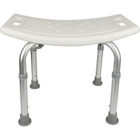 Tabouret De Baignoire - Hauteur Réglable 43-60 5 Cm - Charge Max 130 Kg - Pour Salle De Bain - 1 Pièce (1/4)