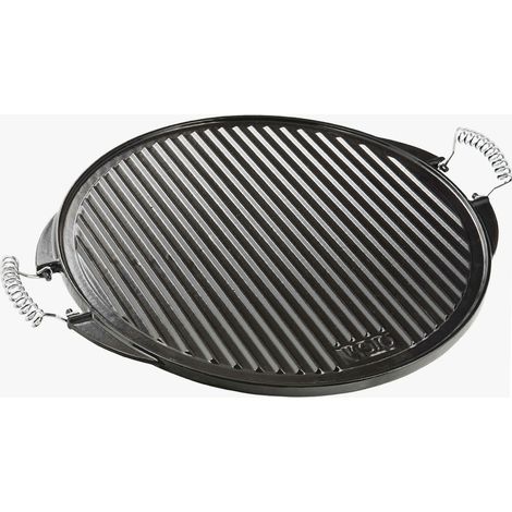 Plancha de hierro fundido esmaltada Diámetro 43 cm