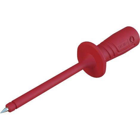 Hirschmann Test & Measurement PRUEF 2600 rt Sicherheits-Prüfspitze 972317101 Steckanschluss 4 mm CA