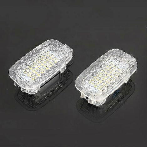 2 luces LED para puertas de coche, 12 V CC, para Mercedes Benz (sin especificar) SZRH