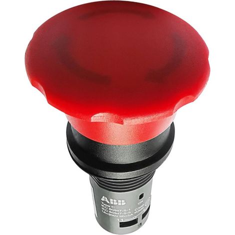 Bouton rouge d'arrêt (stop) - Buffalo