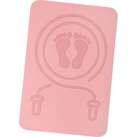 Tapis De Saut A La Corde - TPE Haute Densite - Antiderapant Et Amortissant - Pour Gym Intérieure Yoga Pilates - 1 Pièce (1/5)