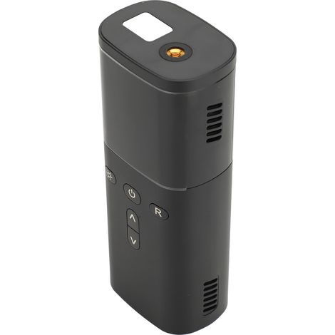Gonfleur de pneus portable rechargeable sans fil USB-C, affichage LED, gonflage rapide, compresseur d'air pour voiture, vélo, moto (1/5)