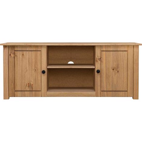 Maison Exclusive - Mueble para TV de madera maciza pino estilo Pa (1/5)