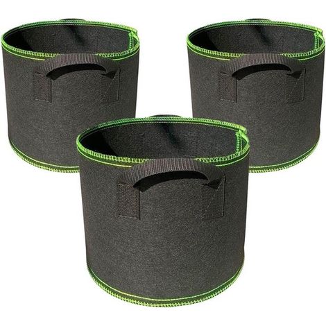 18,9 Liter großer Pflanzsack aus Vliesstoff mit Griffen für Kartoffeln, Tomaten und andere Pflanzen. (1/5)