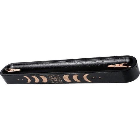 Porte-encens en bois, brûleur d'encens, récupérateur de cendres, élégant support à encens