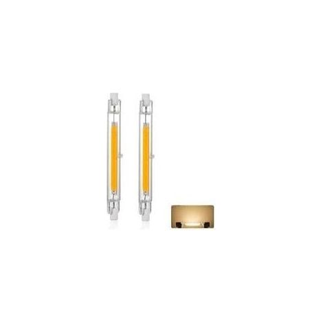 R7s Led Bulb 118mm 30w Dimmable, Warm White 3000k 3000lm, Linear Replace J118 300w Halogen Lamp, 360