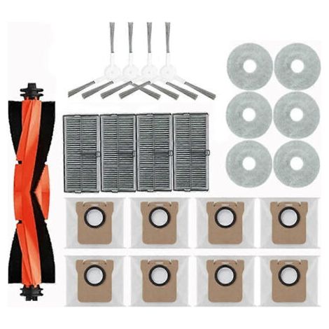 Pommeau de Douche Haute Pression, Wappiot Pommeau Douchette Douche Salle de Bain, Pommeau douche Anti Calcaire Système de Filtration avec 4 éLéMents Filtrants en Coton PP pour Salle de Bain (1/5)