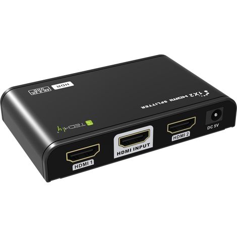 Techly Splitter HDMI2.0 4K 2vie HDR (1/2)