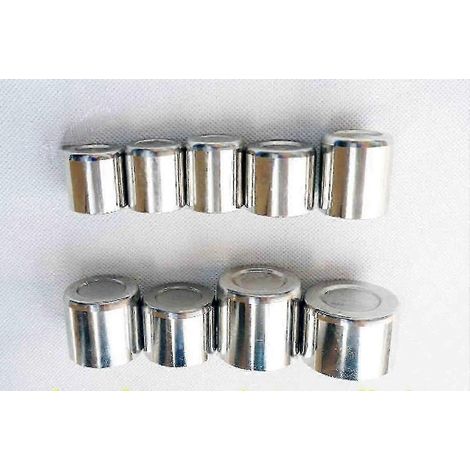 1 piston d'étrier de frein compatible avec les pièces de motos, scooters, quads et cyclomoteurs chinois QJ Keeway Honda Yamaha (38 x 36 mm) (1/5)