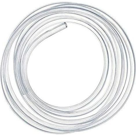Tuyau en PVC 10 mètres – Tuyau silicone souple pour pression 4mm ID x 6mm OD – Résistant jusqu'à 70 °C – Conduit d'air et carburant (1/5)