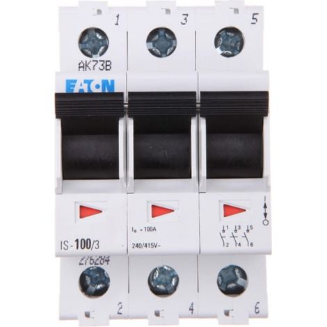 Interruttore Eaton 100A 3 poli IS-100/3 276284