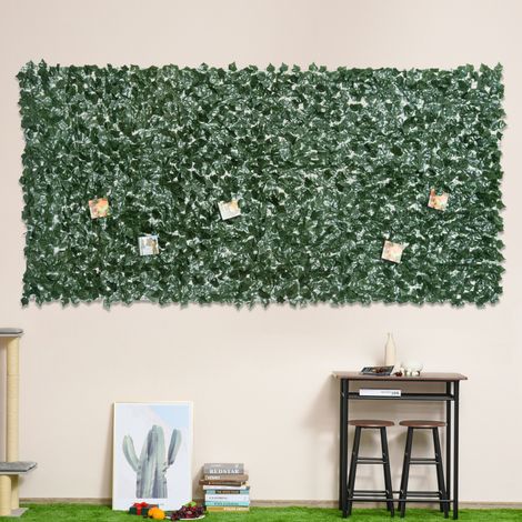Seto artificial pantalla privacidad jardín PE 300x150 OKMYHOME (1/4)