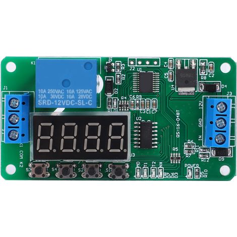 Carte relais autobloquante, composants électroniques pour système d'éclairage domestique multifonctionnel, 12 V CC (1/5)