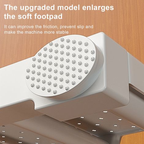 Ausziehbares Ablagefach für den Kleiderschrank, 73-130 x 30 cm, robust und vielseitig, ideal für Zuhause. (1/5)