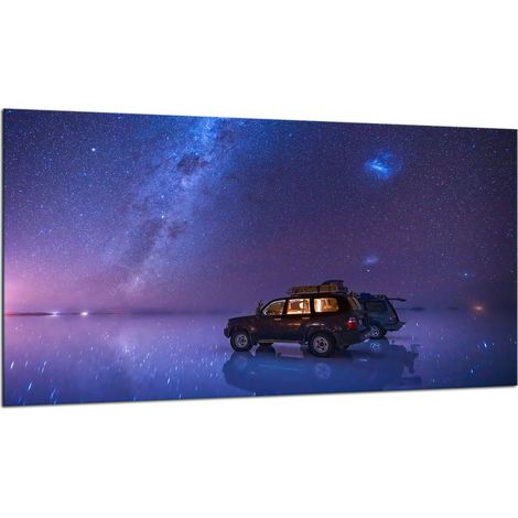 PLAQUE DE PROTECTION EN VERRE POUR CUISINIÈRE 90X52 AUTO (1/5)