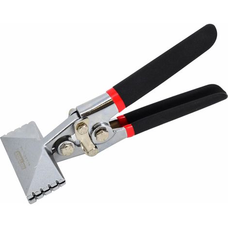 Alicates de perfilado Awtools, mordazas de 210 mm, 80 x 35 mm, línea negra