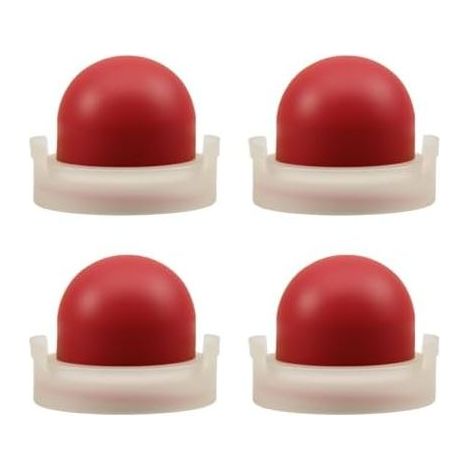 pezzi 694394 Pompetta di adescamento per carburatore, adescamento carburante, adescamento per decespugliatore per carburatore di tosaerba a benzina, sega, 4178 5084H 494408, Rosso - (1/5)