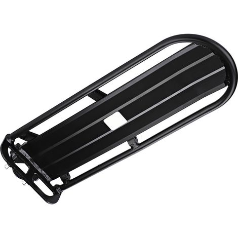 Porte-bagages vélo arrière réglable en aluminium, support universel pour VTT et vélo de ville (1/5)