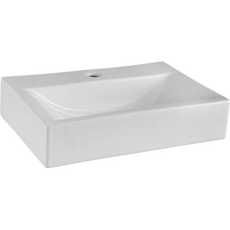 Nuie 460mm x 330mm Rectangular Counter Top Basin - NBV002