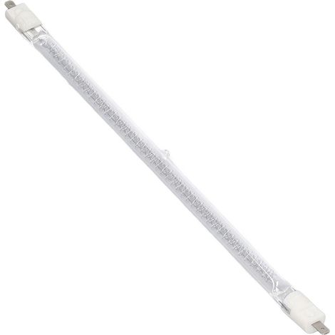 Lampe Halogène Linéaire - 400 W - 110 V - Longueur Totale 275 mm - Double Extrémité - Pour Four à Micro-ondes et Séchage Industriel - 1 Pièce (1/5)