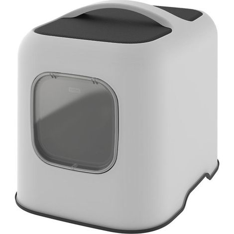 Caja de arena para gatos Rotho blanca (1/5)