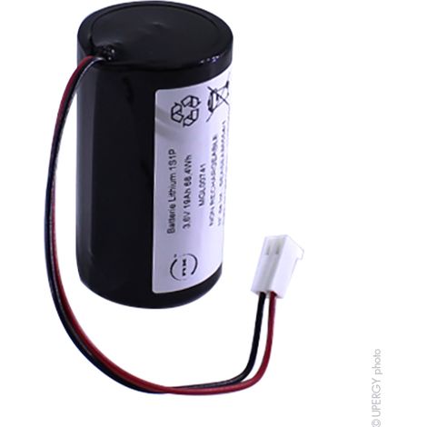 NX - Batterie lithium 1x ER34615H D 1S1P ST1 3.6V 19Ah Molex