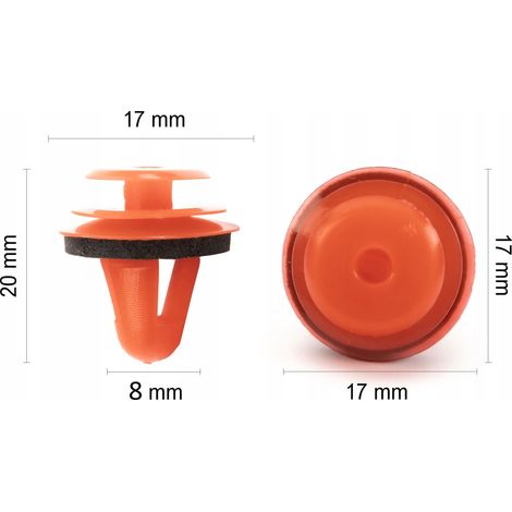 1x Spilli per tappezzeria BMW E90 E91 E60 E61 Z4 (1/5)