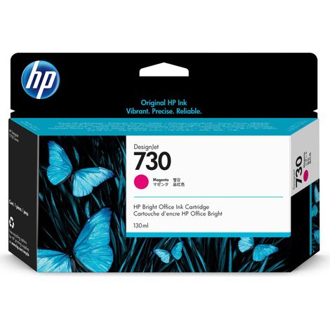 HP 730 130 ml Magenta DesignJet Ink Cartridge Cartuccia d'Inchiostro 1 pz Originale Resa Standard (1/4)