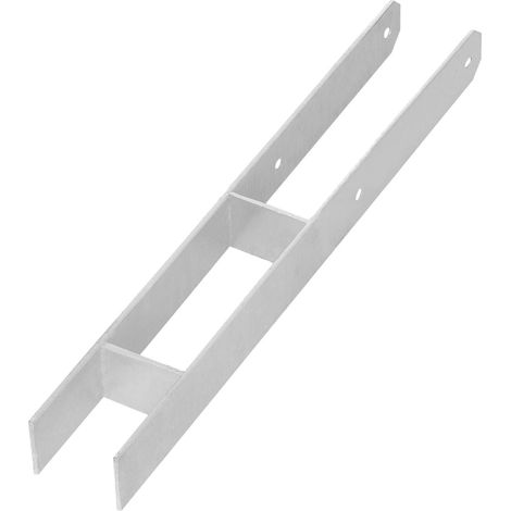 H-förmiger Säulenfuß für die Einbettung, Halterung, verzinkter Stahlanker, 70 mm