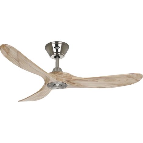 DC Ceiling Fan Eco Genuino Chrome / Wood 122