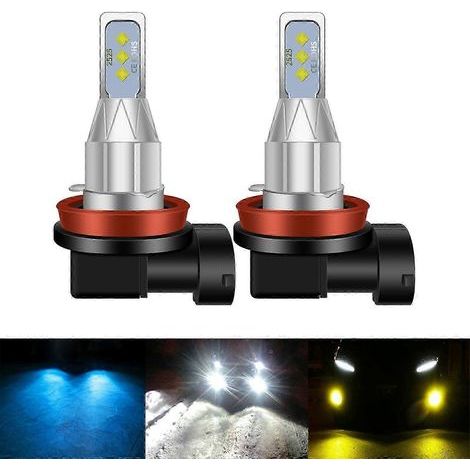 Phare antibrouillard LED H11 pour voiture (1/2)
