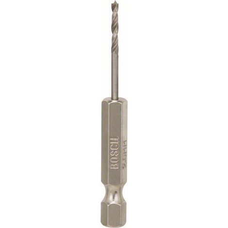 Bosch Accessories 2608595518 Holz-Spiralbohrer 2 mm Gesamtlänge 62 mm 1/4" (6.3 mm) 1 St.