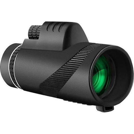 Jumelles monoculaires HD 40x60, vision nocturne faible mais nette.