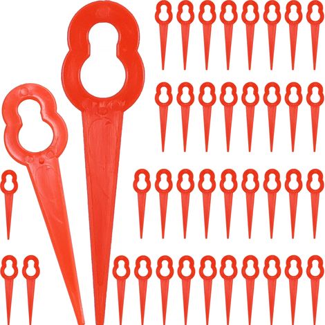 Lame 8cm pour Coupe-herbe en Plastique 100 pièces (1/4)