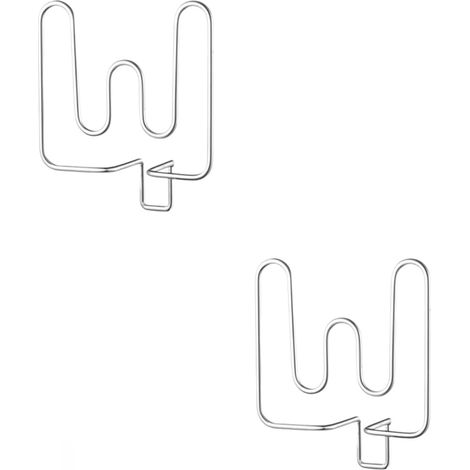 Range Chaussures Mural, Etagere Chaussures pour Pantoufles, étagère à Chaussures Acier Inoxydable, Porte Chaussures Mural 2pcs (1/5)
