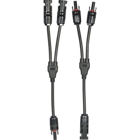 MC4-Parallelstecker, 1 Paar, für Photovoltaikanlagen, 1 Satz (1/5)