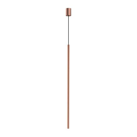 Suspension tube spot 10W G9 cuivre satiné Nowodvorski