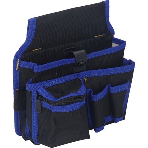 Sacoche outils électricien organisateur entretien tissu Oxford imperméable poches multiples rangement outillage ceinture (1/5)