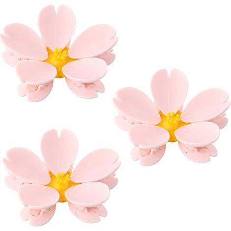 Trois Ensembles Fermeture Sachet Alimentaire, Pince Sachet Alimentaire Cuisine, Rose Fleur de Cerisier Clip Fermeture Sachet, pour Cuisine Bonbons Snack Noix Céréales Garder Frais (1/5)