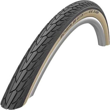 Schwalbe 32-630 RoadCruiser KevlarGuard, Draht, Green Compound schwarz-gumwall