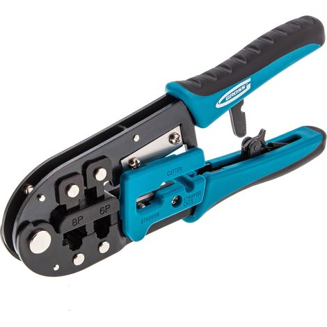 Gross 17719 Crimping Pliers for RJ45 (8P) and RJ11/12 (6P) connectors