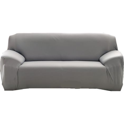 Housse de Canapé Extensible 3 Places,Couverture de Canapé Antidérapante avec Accoudoirs (3 Places，190 à 230cm) (1/5)